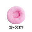 PETEMPIRE ที่นอนขนฟู ทรงกลมสีชมพู L