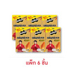 โมวอน แผ่นบุกปรุงรส รสซอสงา 54 กรัม (แพ็ก 6 ชิ้น)