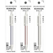 KIAN-DA ปากกาเจล 0.5 มม. หมึกน้ำเงิน Polkadot (แพ็ก 3 ด้าม)