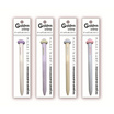 Golden ปากกาเจลแฟนซี 0.5 มม. Ring Push Pen คละลาย (แพ็ก 4 ด้าม)