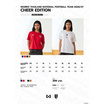 Warrix เสื้อฟุตบอลทีมชาติไทย 26/27 (Cheer Grade) สีแดง