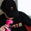 หมวกแก๊ป Collection 7-Eleven สีดำ