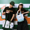 กระเป๋าผ้าแคนวาส Collection 7-Eleven ขนาดใหญ่ สีเขียว