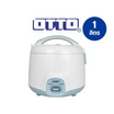 OTTO หม้อหุงข้าวไฟฟ้า CR-010A สีฟ้า ขนาด 1 ลิตร