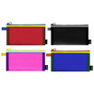 KIAN-DA กระเป๋า Nylon Zipper Pouch คละสี (แพ็ก 4 ชิ้น)