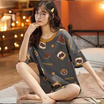 Bra Studio ชุดนอนลายแครกเกอร์