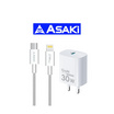 Asaki ชุดชาร์จ Type-C to L  รุ่น A-2284