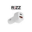 Rizz ที่ชาร์จในรถยนต์ 2 ช่อง PD-USB  รุ่น RA-305G