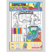 Wanna Colouring Jigsaw Dinosaurs จิ๊กซอว์ระบายสี คละแบบ (แพ็ก 2 ชิ้น)