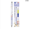 LAMOON ปากกาเจลกดลูกลื่น 0.5 มม. หมึกน้ำเงิน IONY Gel คละลาย (แพ็ก 4 ด้าม)