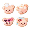 Deli กระดาษโน้ต Butterbear X Deli No.HY241 คละลาย (แพ็ก 4 ชิ้น)