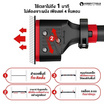 Homefittools บาร์ดึงข้อ ติดผนัง รุ่น N3