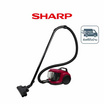SHARP เครื่องดูดฝุ่นแบบถังเก็บฝุ่น 1.5ลิตร รุ่น EC-CG16B-R