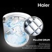 HAIER เครื่องซักผ้าฝาบนอัตโนมัติ 10 กิโลกรัม รุ่น HWM100-306S2