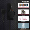 HITACHI เครื่องทำน้ำอุ่น 3800 วัตต์ รุ่น HES-38G ดำ