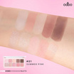 Odbo เซ็ตบลัชออนและพาเลทตา Hello Blusher & Iconic Eyeshadow Palette 7 กรัม