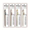 Golden ปากกาเจล 0.5 มม. หมึกน้ำเงิน ตัวการ์ตูนแม่เหล็ก ด้ามคละสี (แพ็ก 4 ด้าม)