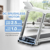 Homefittools ลู่วิ่งไฟฟ้า HFT รุ่น S1-Plus ขาว