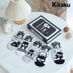 Kitaku Badbadtzmaru ถุงเท้าลิขสิทธิ์แท้ กล่องหนังสือ Set Box 1 กล่อง มี 5 คู่