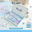 Kitaku Chinnamoroll ถุงเท้าลิขสิทธิ์แท้ กล่องหนังสือ Set Box 1 กล่อง มี 5 คู่