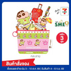 CODE:D เซตสติกเกอร์ พร้อมกระเป๋าชินจัง คละลาย (แพ็ก 3 ชุด)