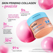 Mille แผ่นเอสเซนส์ Skin Priming Collagen Essence Pad (60แผ่น) 150มล.