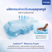 SleepHappy หมอนเมมโมรี่โฟมสุขภาพ รุ่น Butterfly Pillow