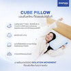 SleepHappy หมอนเมมโมรี่โฟมสุขภาพ รุ่น Cube Pillow