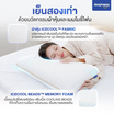 SleepHappy หมอนเย็น เมมโมรี่โฟมพรีเมียม รุ่น Cooling Memory Foam Pillow