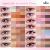 Odbo พาเลทอายแชโดว์ Signature Eyeshadow Palette 4.8 กรัม