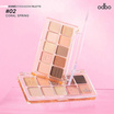 Odbo พาเลทอายแชโดว์ Iconic Eyeshadow Palette 7 กรัม