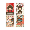 CODE:D สมุดปกปีก A5 Monchhichi คละลาย (แพ็ก 4 เล่ม)