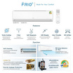 Frio Madee แอร์ติดผนัง 36,000 BTU รุ่น FAI36W แถมพัดลมไอเย็น