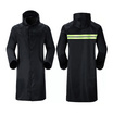 Rain coat ชุดคลุม ผ้าหนา OXFORD ขนาด FREE SIZE สีดำ