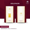 SHINING GOLD แผ่นทองคำแท้ ทองคำแท่ง 96.5% น้ำหนัก 0.5 กรัม