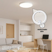 SHINING โคมไฟแม่เหล็กทรงกลม Circular Glow LED 24 วัตต์