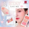 Bsc พาเลทบลัชออน Lock It Fit Luminous Face Palette 15.3 กรัม