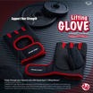 Grand Sport ถุงมือออกกำลังกาย สีดำแดง