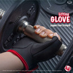Grand Sport ถุงมือออกกำลังกาย สีดำแดง