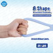 Grand Sport ยางยืดแบบห่วงจับ 25 LBS สีฟ้าอ่อน