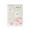 Deli x Obakenu สมุดโน้ต A5 No.YY201 คละลาย (แพ็ก 4 เล่ม)