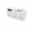 NANO ปลั๊กไฟอะแดปเตอร์ รุ่น  PORT3S-10A-ADP-W