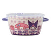 FOFO ชาม 2 หู พร้อมฝาปิด My Melody&Kuromi ขนาด 6 นิ้ว