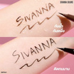 Sivanna Colors อายไลเนอร์ Extremely Thin Waterproof Liquid Eyeliner DEP541 0.6 กรัม