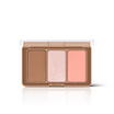 Sivanna Colors พาเลทแต่งหน้า Soft Blurring 12/3 Color Double eye Palette HF620 26.4 กรัม