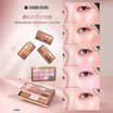 Sivanna Colors พาเลทแต่งหน้า Soft Blurring 12/3 Color Double eye Palette HF620 26.4 กรัม