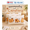 Fluffy หมอนหนุนแพ็กคู่ ลาย Capybara 43x69cm.