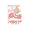 CODE:D สมุด A6 พร้อมกระเป๋าพับได้ Marroncream Sanrio คละลาย (แพ็ก 2 เล่ม)