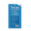 Altra สติกเกอร์ไดคัท THANK YOU ขนาด 1.1 นิ้ว 60 ดวง (แพ็ก 4 แผ่น x 4 แพ็ก)