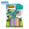 NARA ดินน้ำมัน 12 สี ST-DINO ไดโนเสาร์ คละแบบ